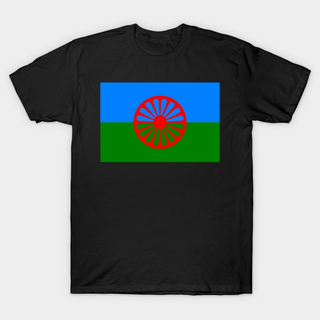 Romani Flag T-Shirt by Historia